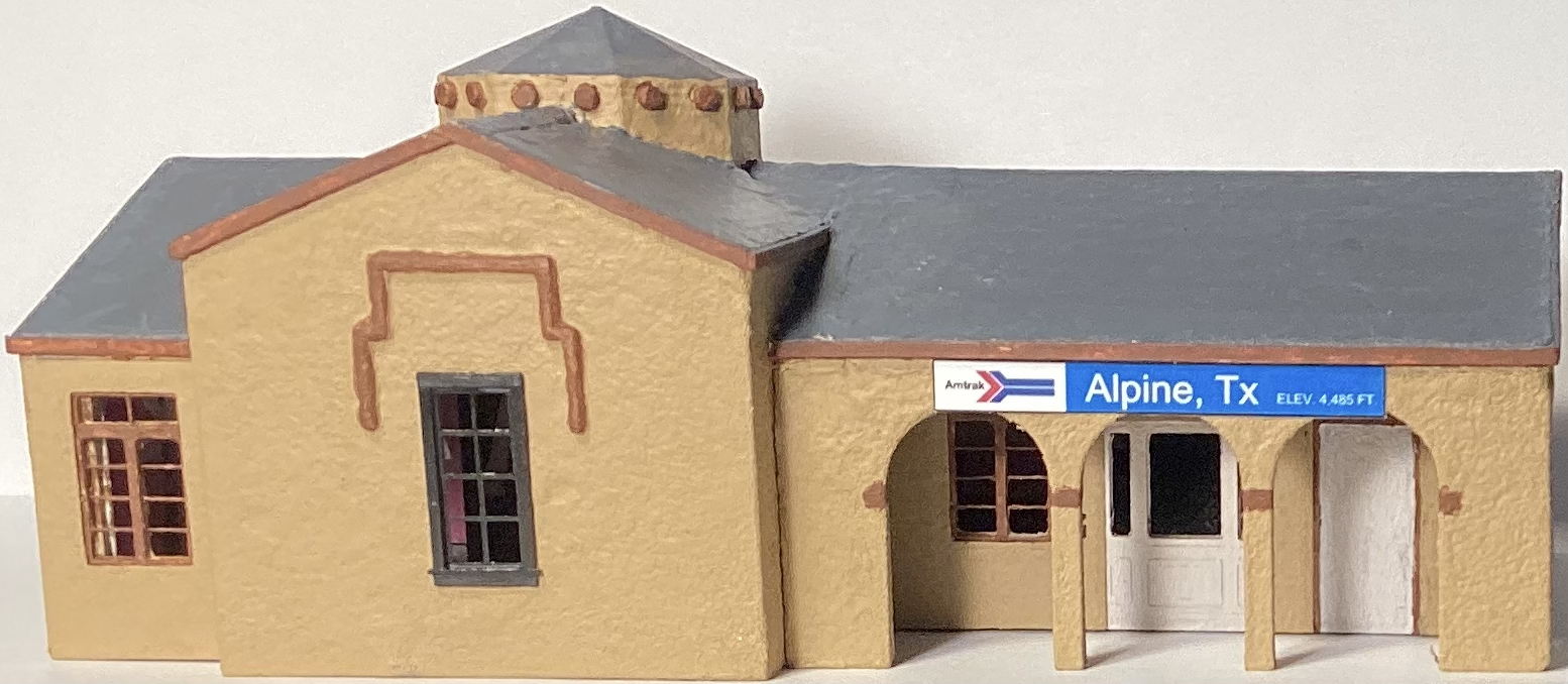 Creating a Stucco Railroad Terminal